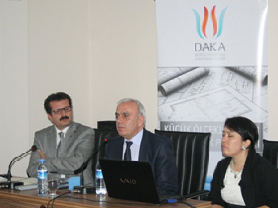 Van'da Küçük Ölçekli Altyapı Mali Destek Programı