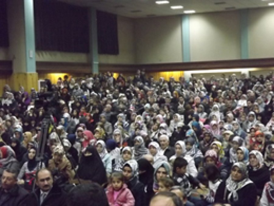 Erzincan'da Hz. Fatıma Anlatıldı