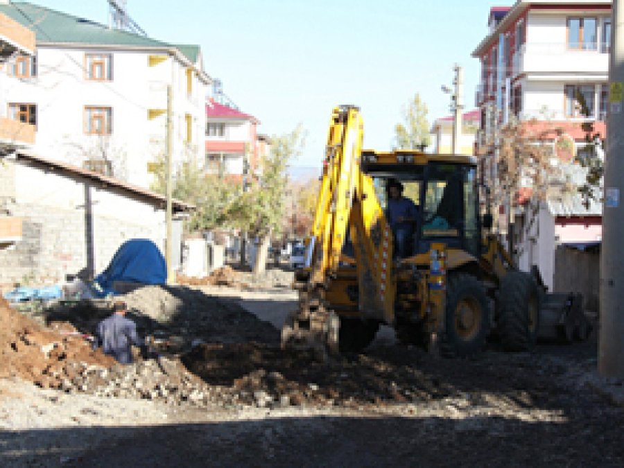 Kanalizasyon ve Yağmursuyu Çalışmaları Başladı