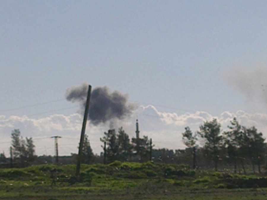 Akçakale Sınırındaki Tellebyad Yine Bombalandı