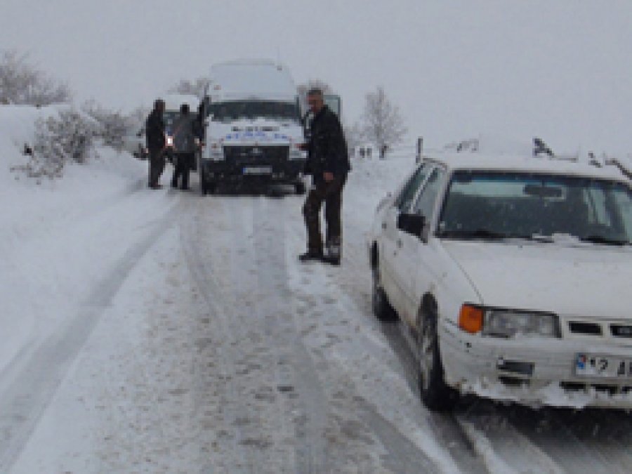 Bingöl'de 319 Köy Yolu Ulaşıma Kapandı