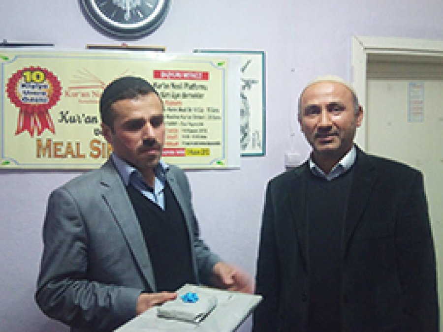 Meal Sınavında Dereceye Girenler Ödüllerini Aldı