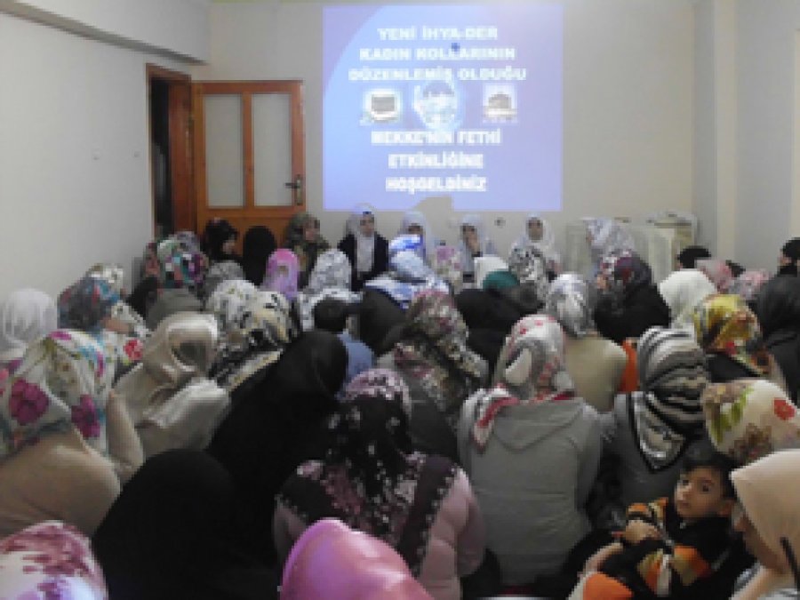Yeni İhya Derli Bayanlar Mekke'nin Fethini Kutladı