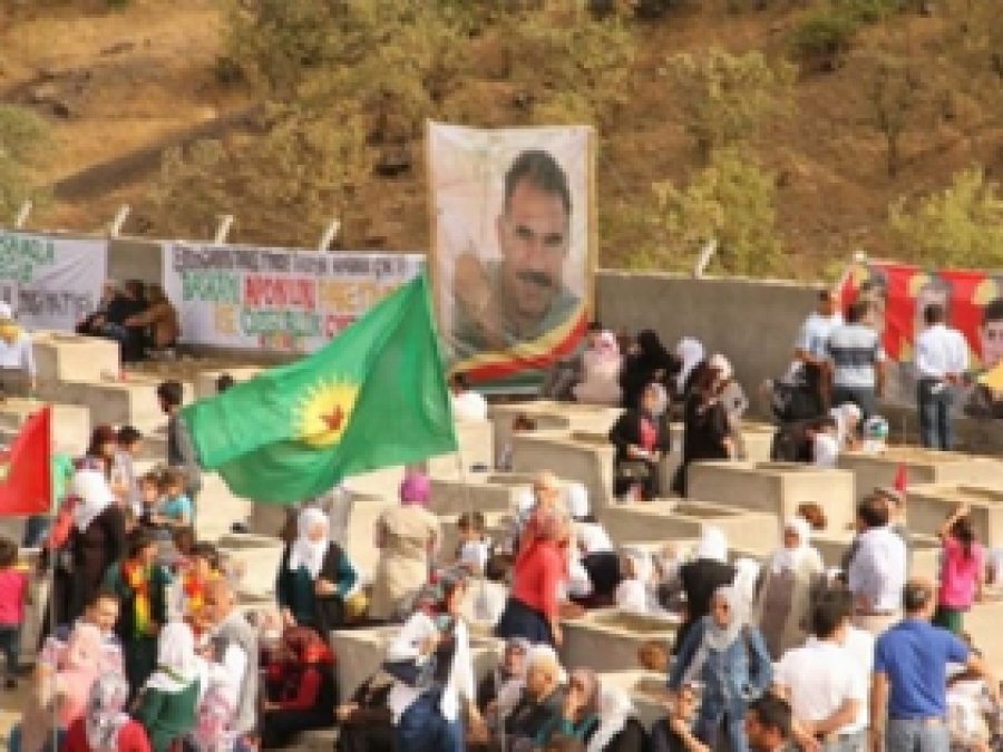 Lice'de PKK Mezarlığı Açıldı