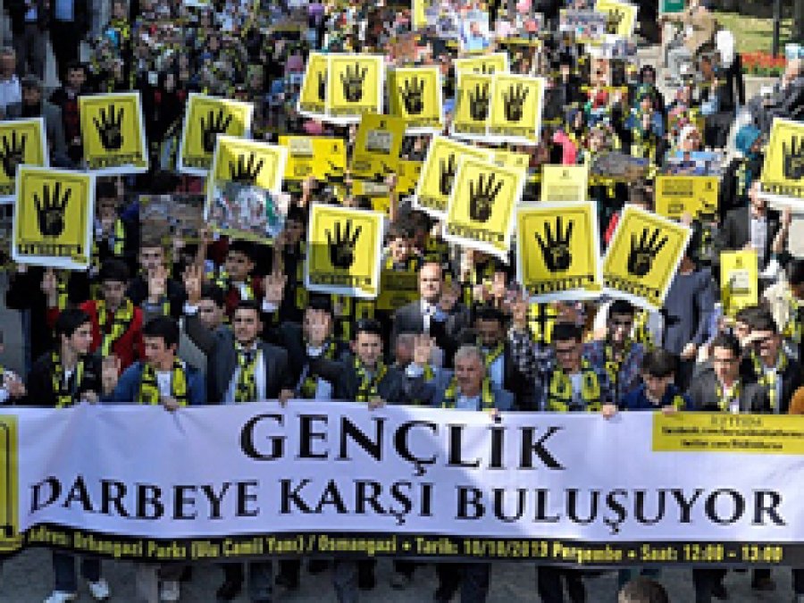 Mısır'daki Darbenin 100. Gününe 81 İlden Tepki Geldi