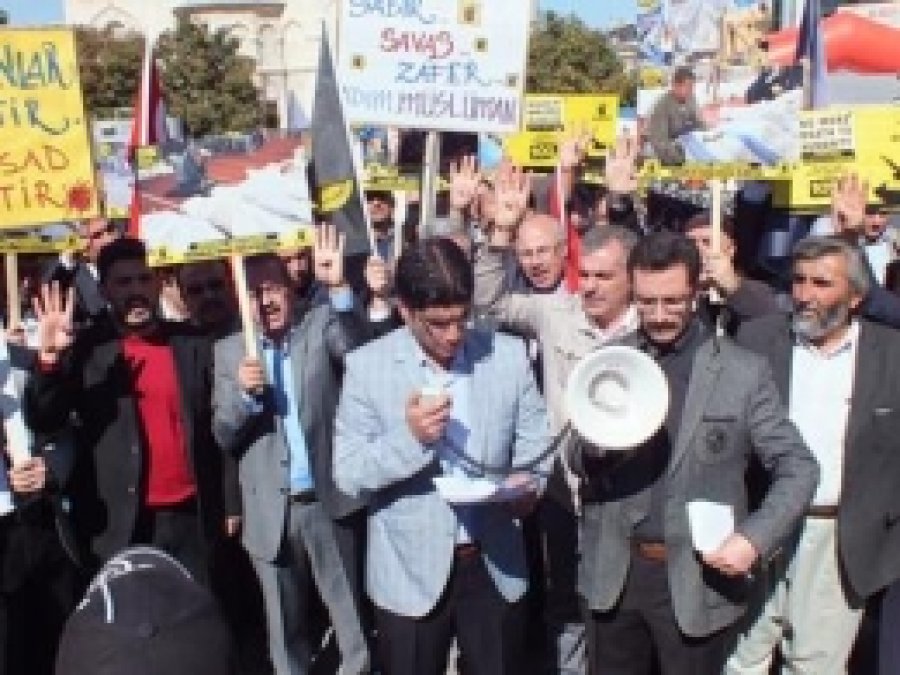 Malatya'dan Mısır'a Destek Yürüyüşü