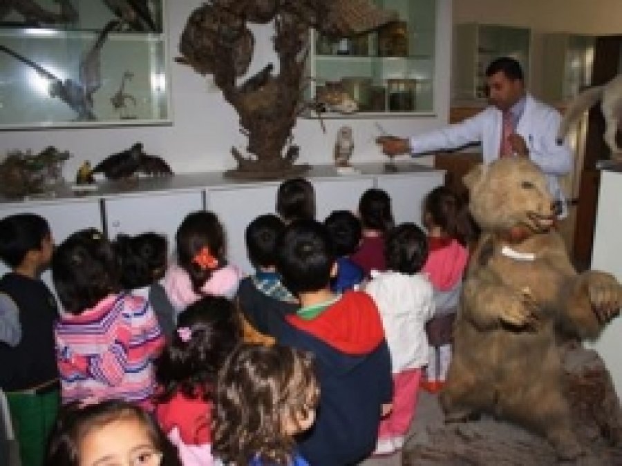 Minik Öğrenciler Zooloji Laboratuvarını Gezdi