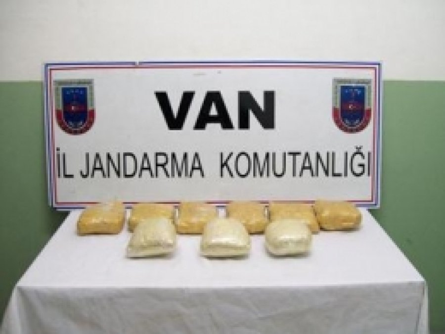 Van'da 12 Kilo Esrar Yakalandı