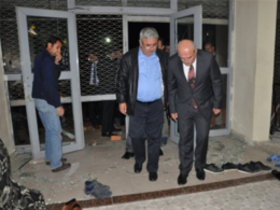 Şırnak'ta Öğrenci Yurduna Molotoflu Saldırı