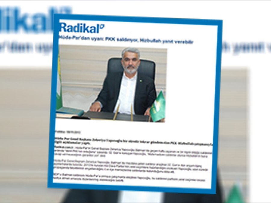 'PKK Saldırıyor, Hizbullah Yanıt Verebilir' Çarpıtması