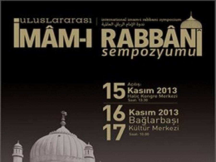 İmam-ı Rabbânî Sempozyumu Düzenlenecek