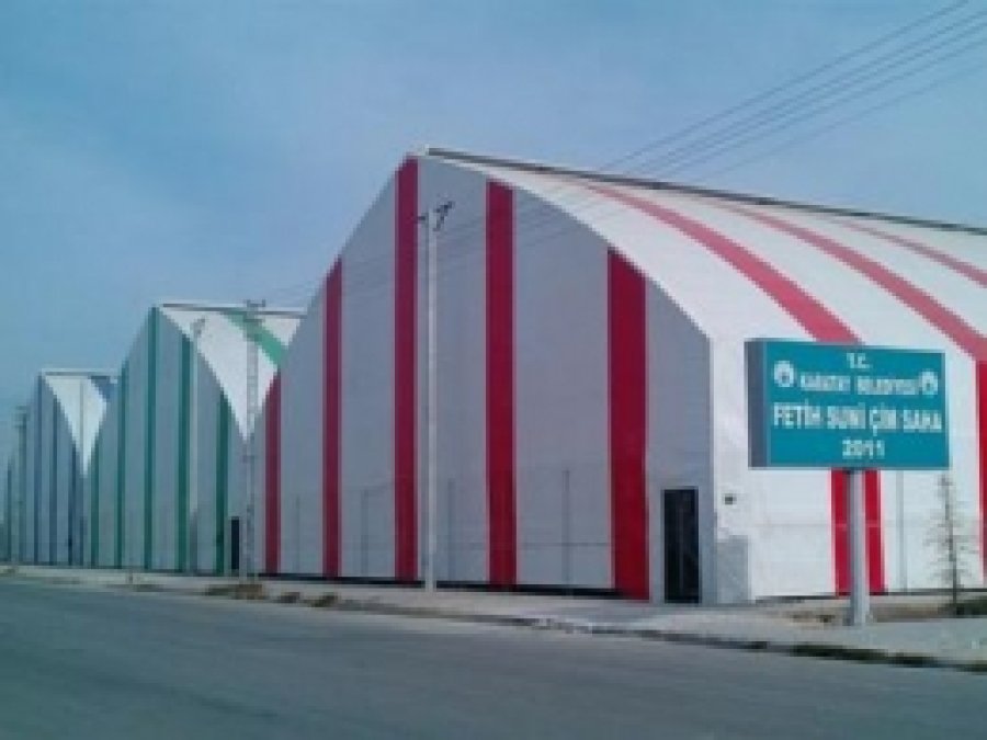 Suni Çim Sahaların Üzeri Kapatıldı