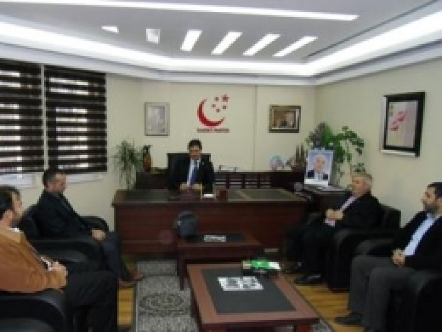 HÜDA PAR Kayseri İl Teşkilatı'ndan Siyasi Partilere Ziyaret