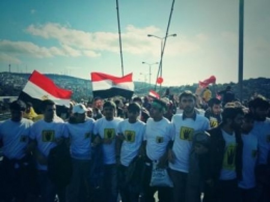 "Rabia Kuşağı Gençleri" Mısır İçin Koştu