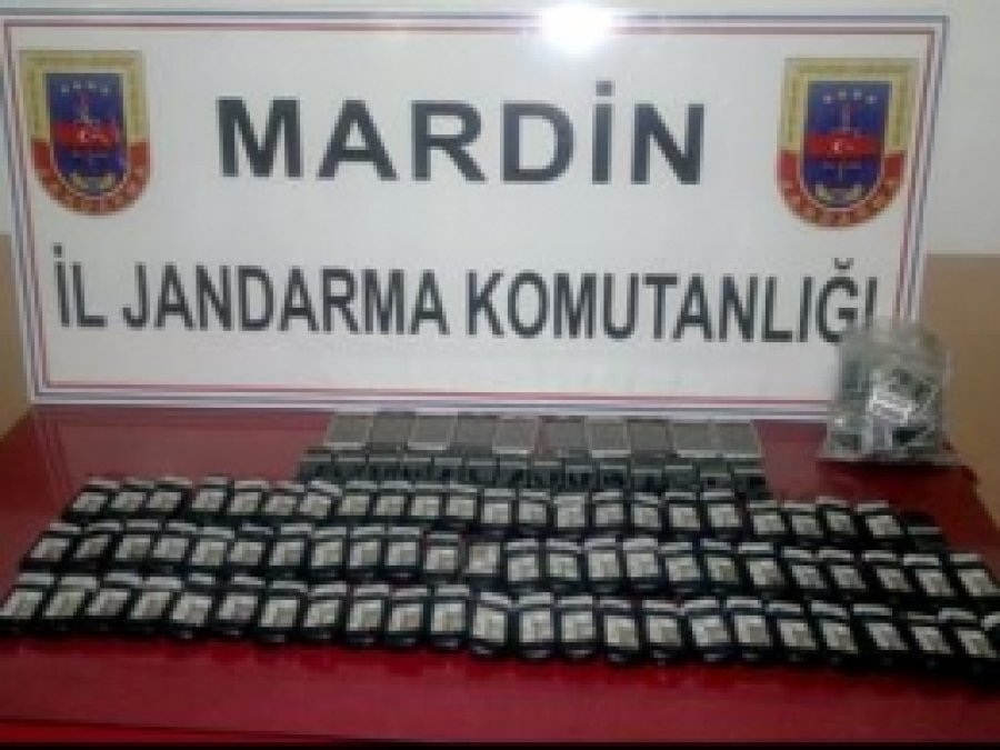 Mardin'de Kaçak Cep Telefon Baskınları 