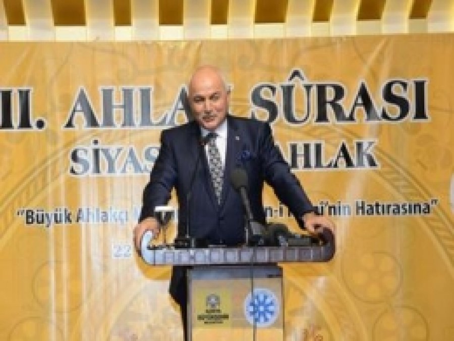 "Hayatın Her Alanında Ahlakı Egemen Kılalım"