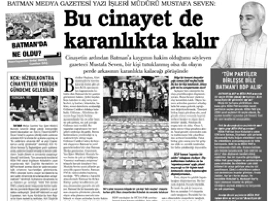 Siyasi Faili Meçhulleri Hizbullah'a Mal Etme Çabası!