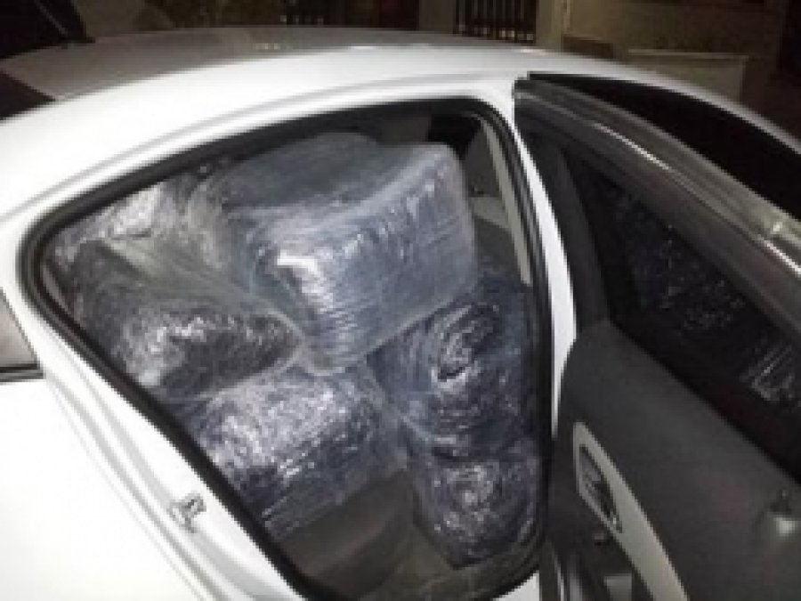Tarsus'ta 123 Kilo Esrar Ele Geçirildi