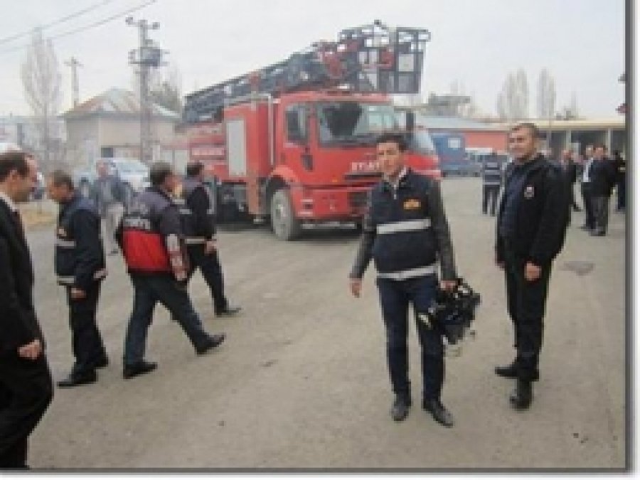 Cezaevinde Yangın Tatbikatı