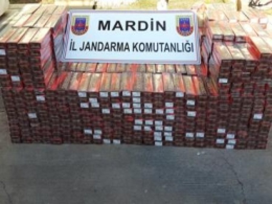 Sınır Hattında Kaçak Sigara Ele Geçirildi