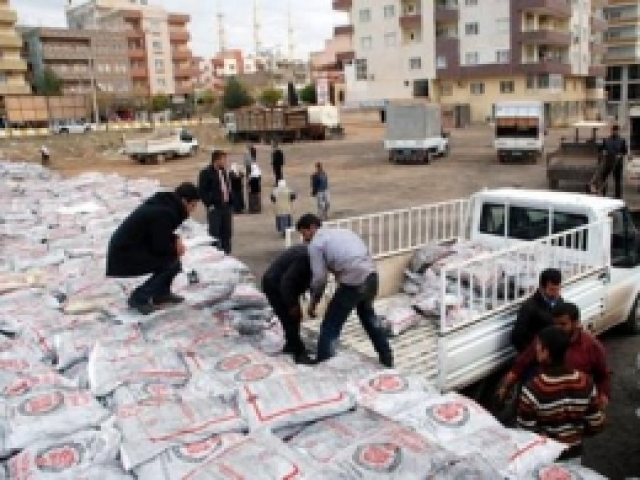 Midyat SYDV'den 8 Bin Aileye Kömür Yardımı