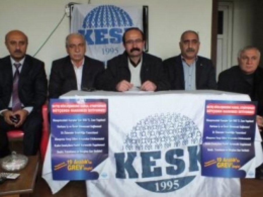 KESK Eylem Planını Açıkladı