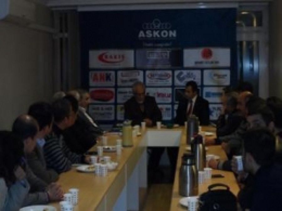 Mahmut Toptaş Hoca ASKON Üyeleriyle Buluştu