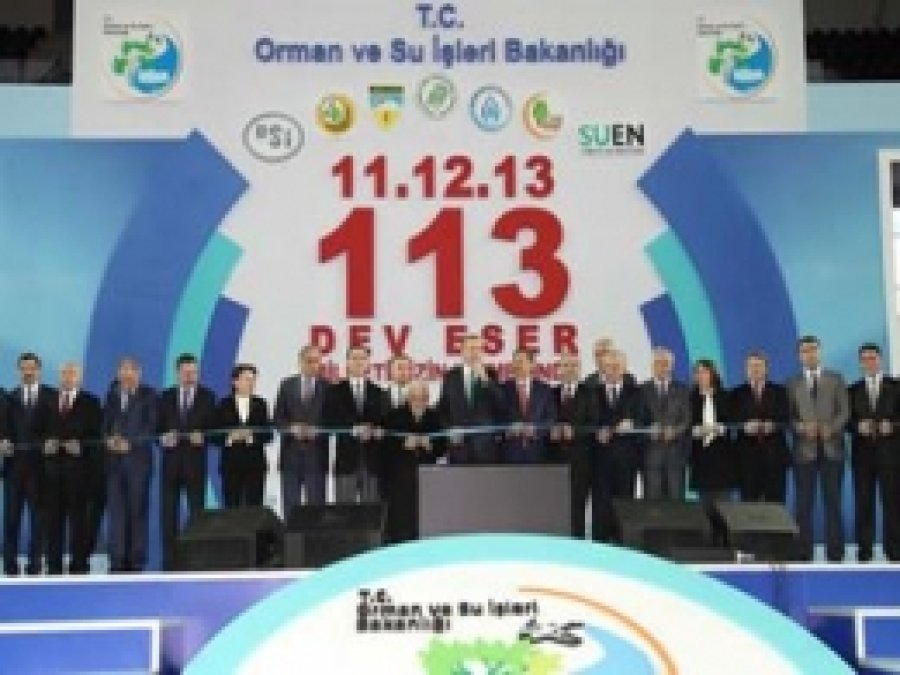 Gülbahar Barajı'nın Açılışı Yapıldı