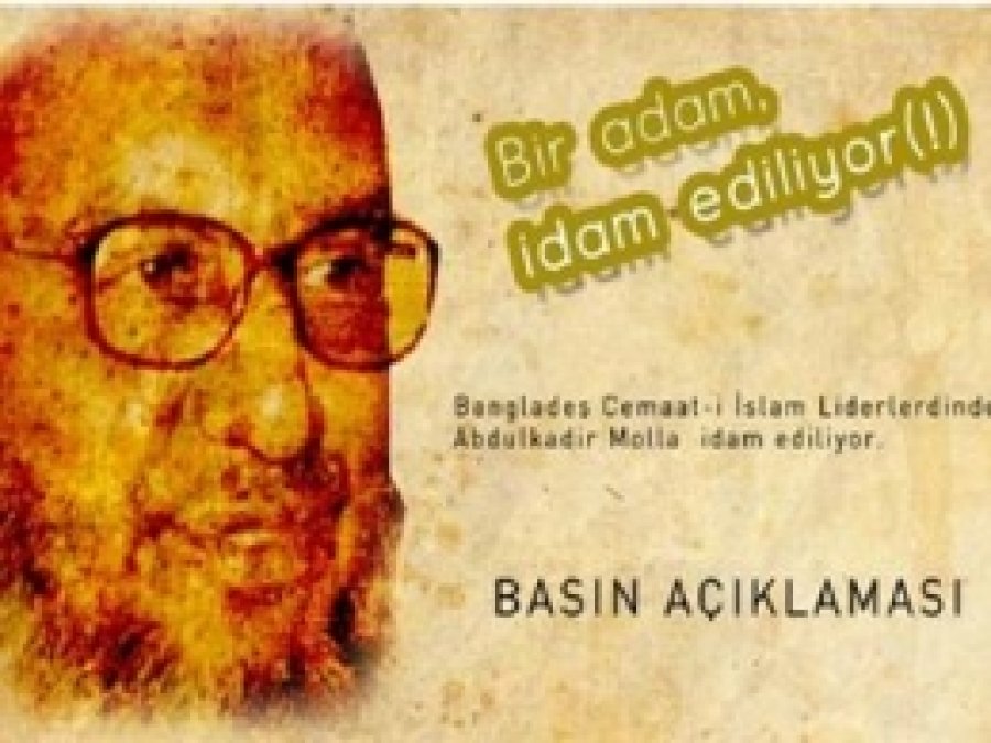''Şehadet, Abdülkadir Molla'yı Ölümsüz Kılacaktır''