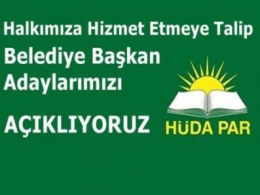 Şanlıurfa Belediye Başkan Adaylarını Açıklıyor  