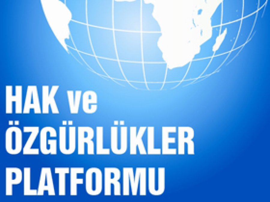 Hak ve Özgürlükler Platformu'ndan Taziye Mesajı 