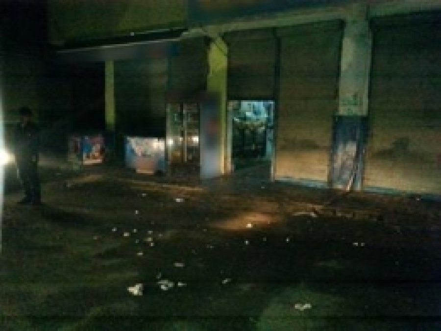 Batman'da Bir İşyerine Ses Bombası Atıldı