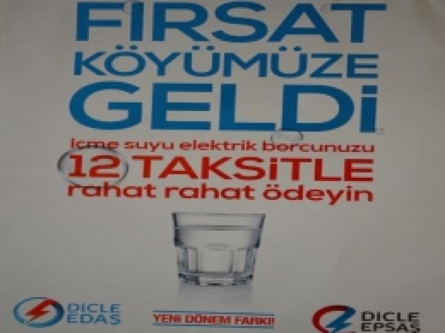 DEDAŞ Köylünün Borçlarını Taksitlendirecek