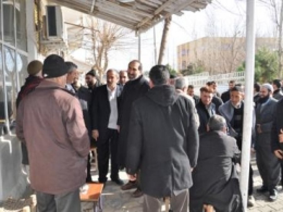 HÜDA PAR Heyeti Hani'de Esnafı Ziyaret Etti 