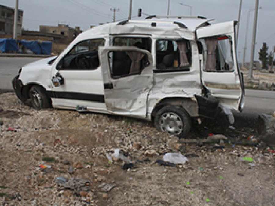 Nusaybin'de Trafik Kazası: 5 Yaralı