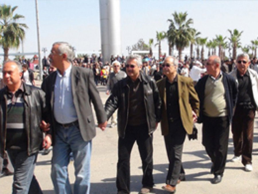 İnsan Zinciri Eyleminde Arbede
