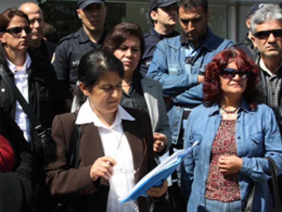 Mersin'de Çevrecilere Ceza Kesilmesi Protesto Edildi