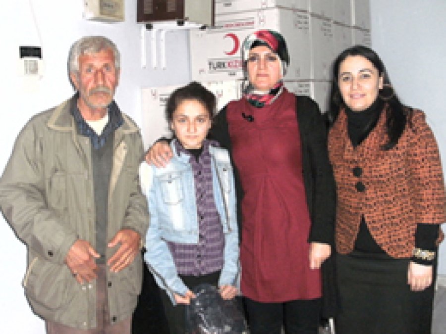 Bismil'de Çaresiz Aileye Yardım Eli