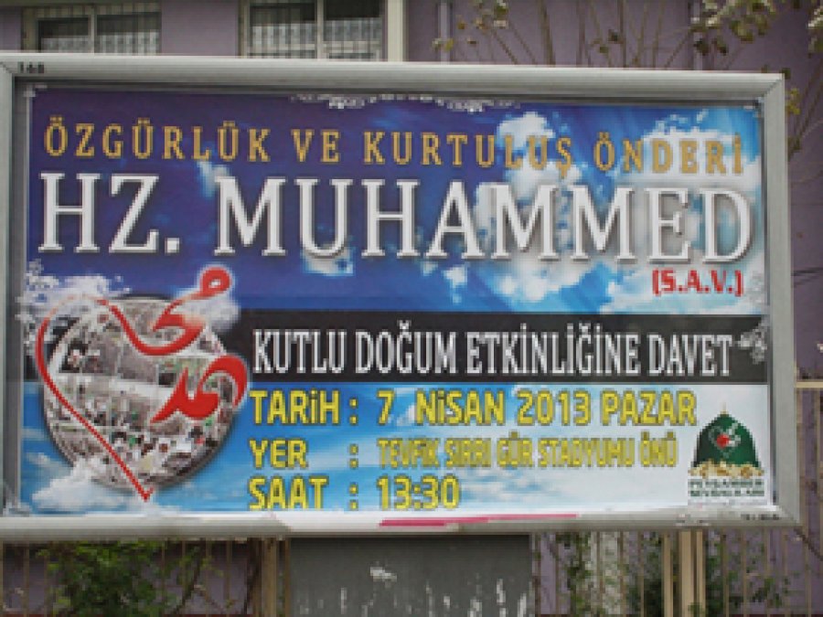 Muhammedi Sevda Mersin'i Sardı