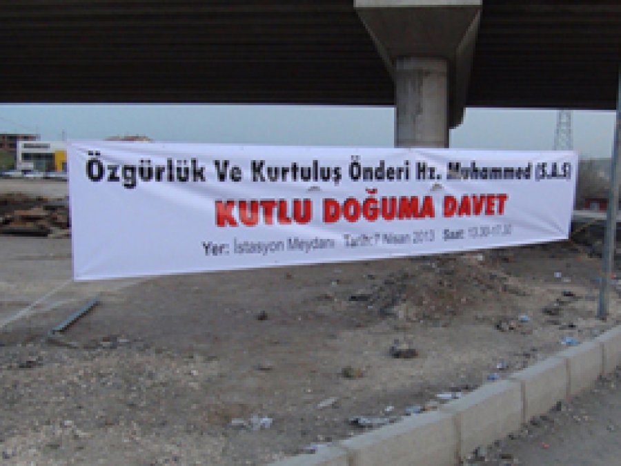 Elazığ'da Kutlu Doğum Etkinliğine Hazır