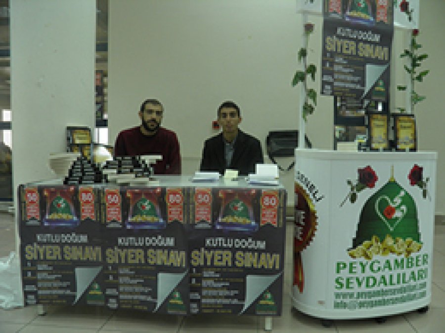 Marmara Üniversitesinde 'Siyer Sınavı' Standı
