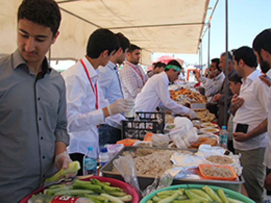 Mevlid Alanında Sınav Standı ve Kermes Açıldı