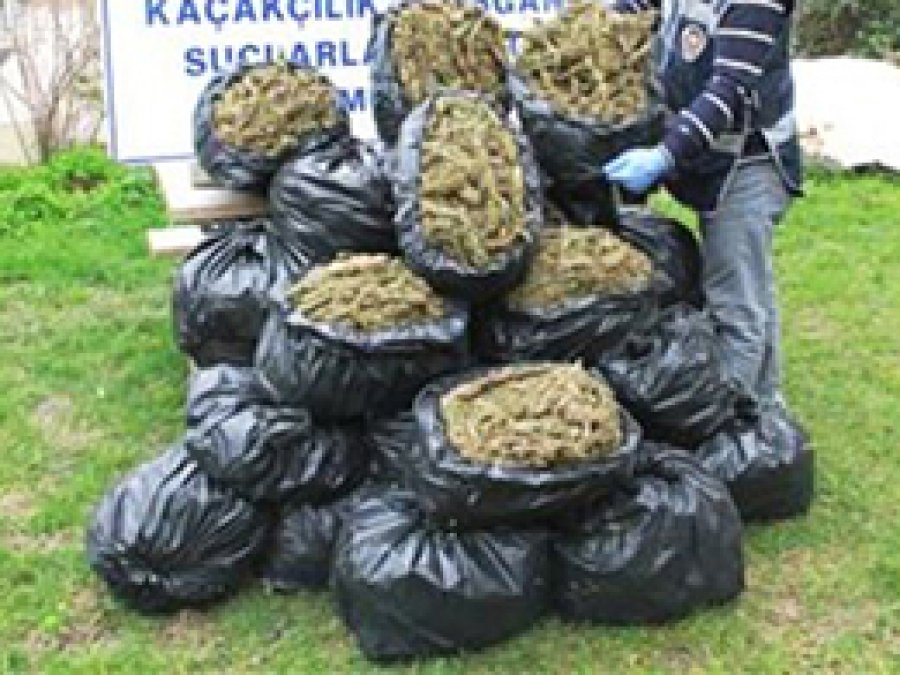 Adana'da 5 bin 835 Kilo Uyuşturucu Ele Geçirildi