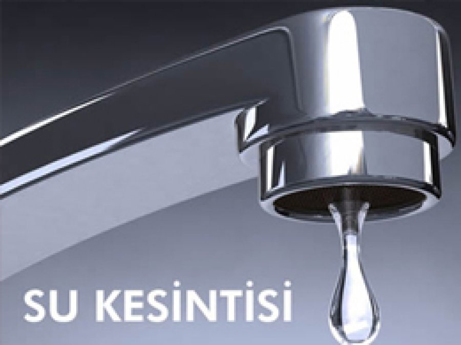 Elazığ'da Su Kesintisi