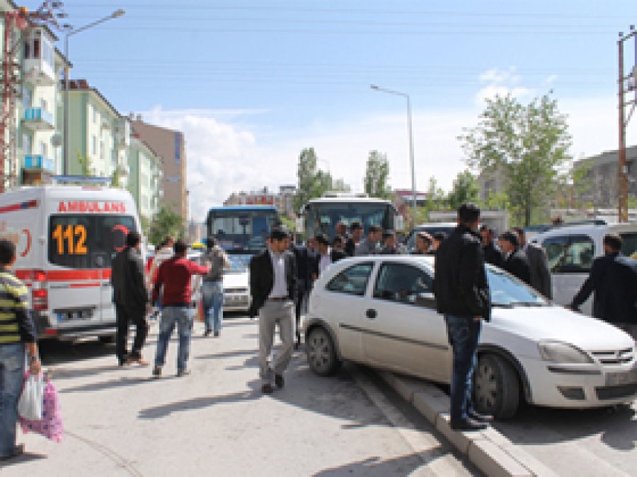 Van'da Trafik Kazası