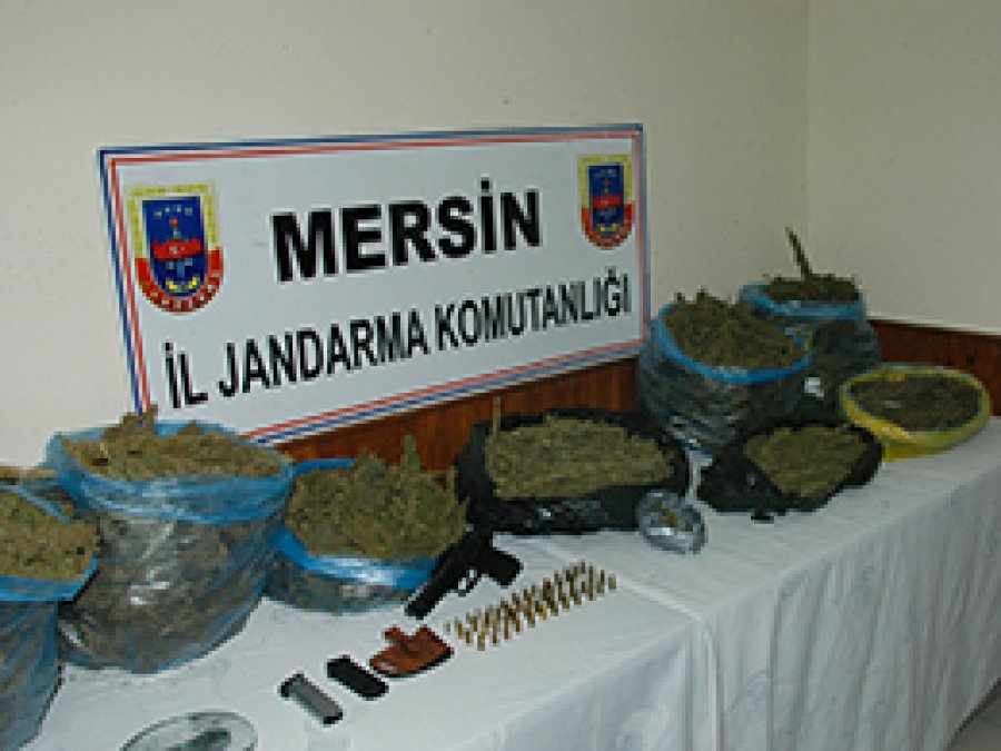 Mersin'de Uyuşturucu Baskını