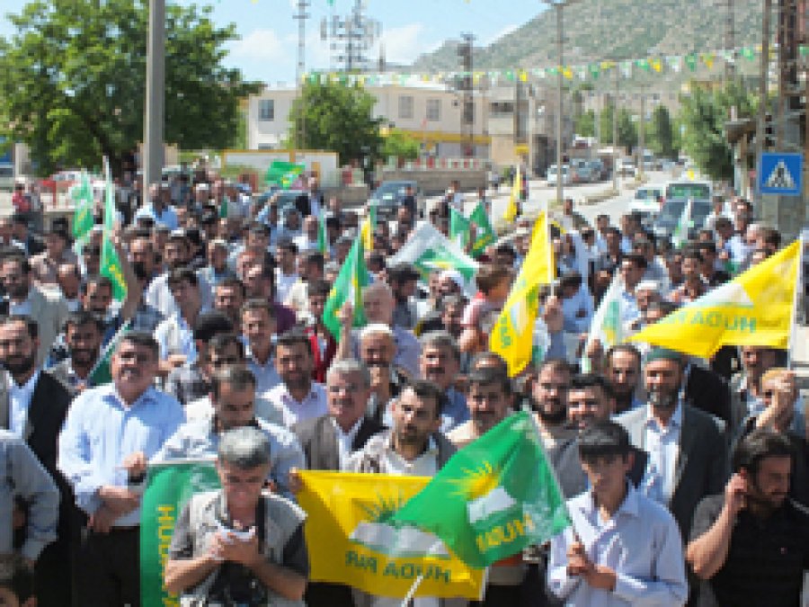 Hüda Par Hani İlçe Teşkilat Binası Açıldı