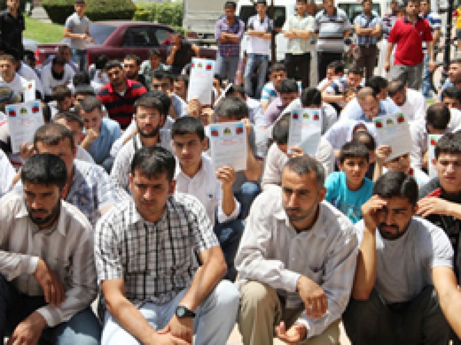 Siyer Sınavı'na Yer Tahsis Edilmemesi Protesto Edildi