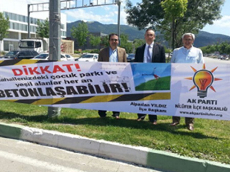 Nilüfer'de Pankart Krizi