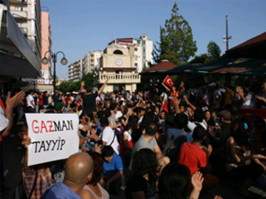 Tarsus'ta Gezi Parkı Protestosu